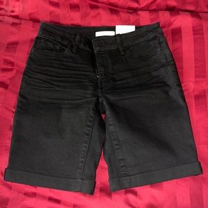 Bermuda denim shorts